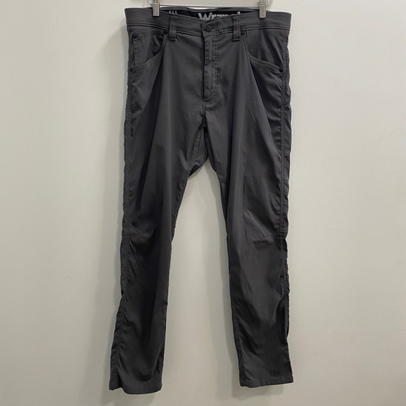 Wrangler Other - Wrangler Pants Mens 34x32 Grey All Terrain Gear ATG Straight Outdoor Rugged